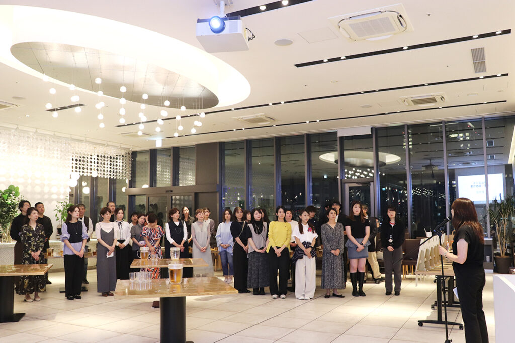 関西万博慰労会の様子