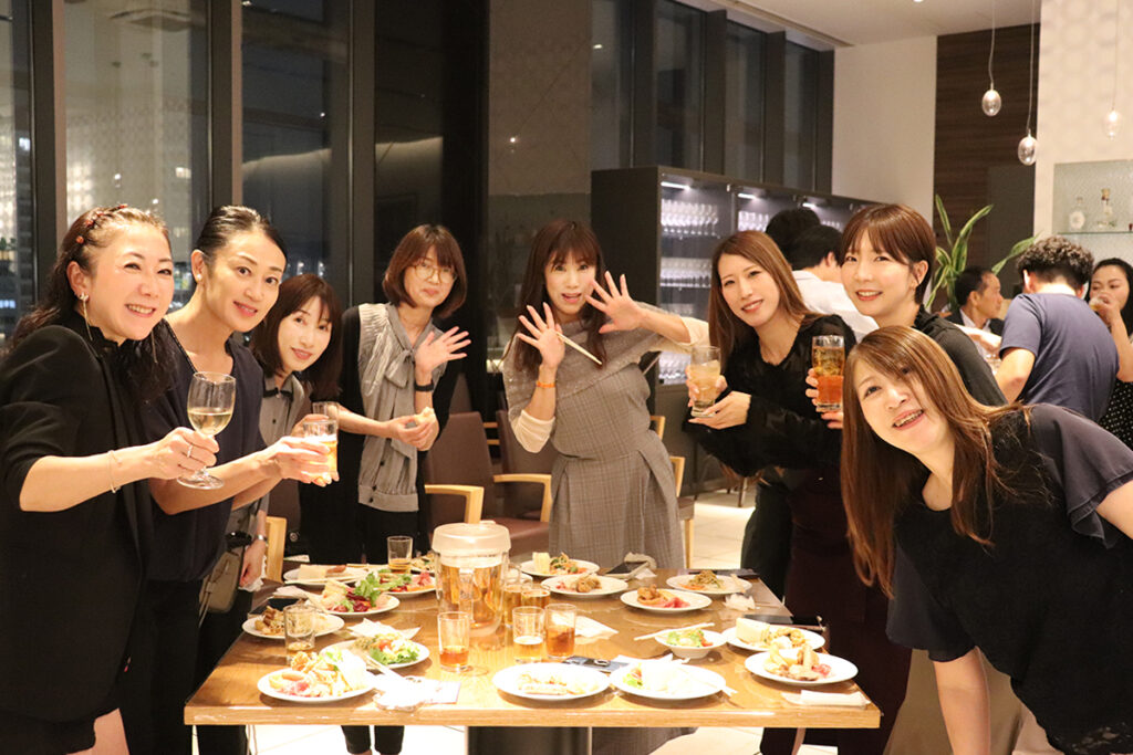 関西万博慰労会の様子